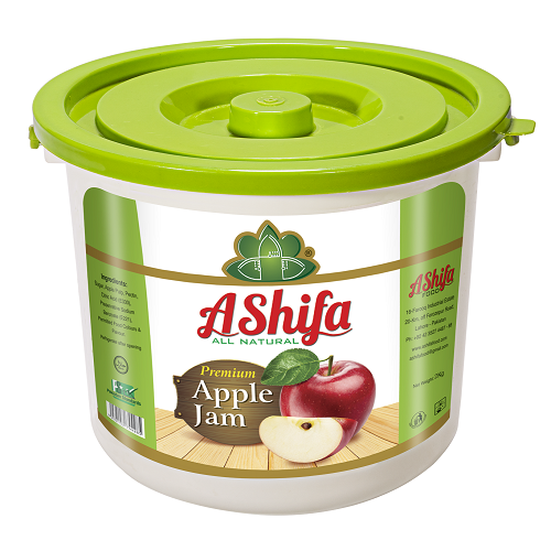 Pure Organic Apple Jam 2KG By Ashifa Foods
