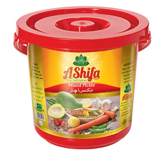 Ashifa Mixed Pickles Bucket 5kg